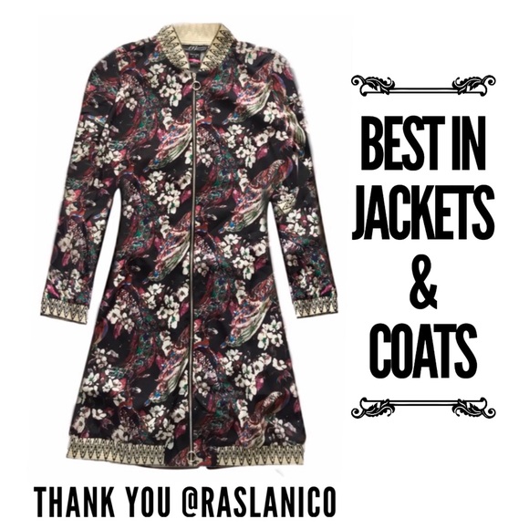 Boutique Jackets & Blazers - LUXE • Lou Floral Jacket Duster Dress
